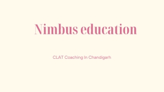 law entrance coaching in chandigarh