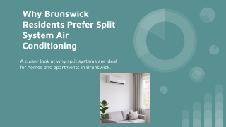 Why Brunswick Residents Prefer Split System Air Conditioning