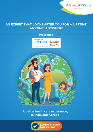 Explore Global Healthcare Coverage with the Lifetime Health Plan from ManipalCig