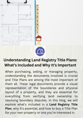 Understanding Land Registry Title Plans What’s Included and Why It’s Important