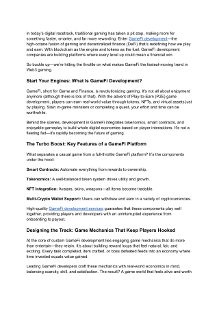 Gear Up & Grind_ The Fast Lane of GameFi Development