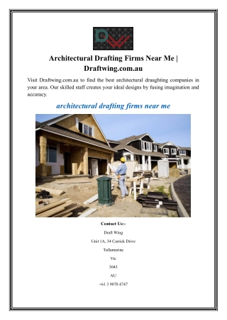 Architectural Drafting Firms Near Me Draftwing-1