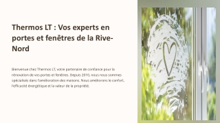 thermos rive nord