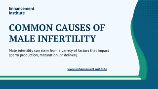 Common Causes of Male Infertility