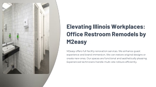 Office Restroom Remodels Illinois