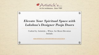 Brass Pooja Room Door Designs & Mandapams – A Spiritual Touch by Artisticks