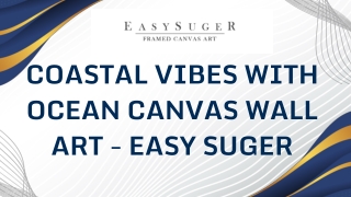 coastal vibes with ocean canvas wall art easy