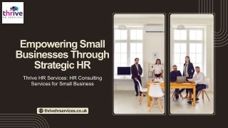 empowering small businesses through strategic hr