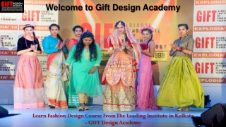 Fashion Designing Courses In Kolkata