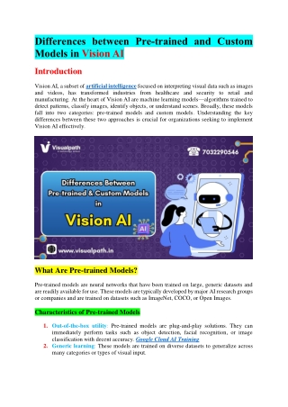 The GCP AI Online Training - Google Cloud AI Training Institutes In Hyderabad