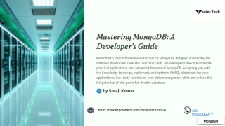 MongoDB PPT