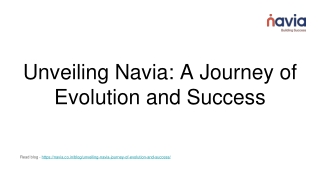 Unveiling Navia_ A Journey of Evolution and Success