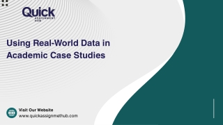Redefining Case Study Methodology: The Role of Real-World Data in Academia