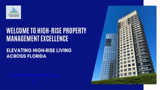 Florida's Trusted Urban Property Management Services