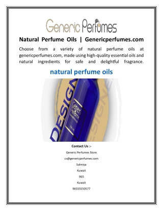natural perfume oils genericperfumes com