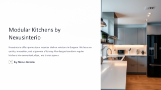 modular kitchens by nexusinterio
