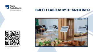 ESL for Buffet - SureDisplay SureSolutions