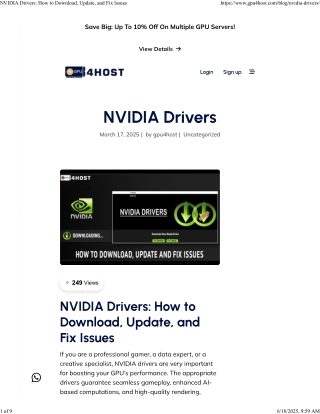 NVIDIA Drivers_ How to Download, Update, and Fix Issues