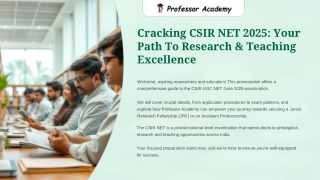 cracking csir net 2025 your path to research