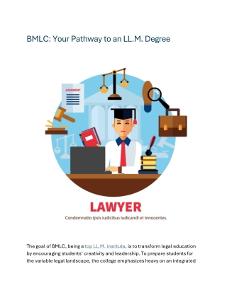 bmlc your pathway to an ll m degree