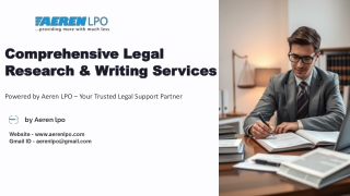Empowering Legal Teams with Expert Legal Research & Writing Services
