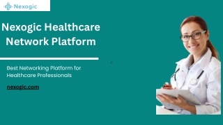 Nexogic Healthcare Network Platform