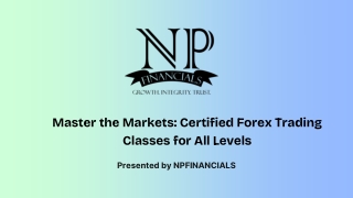 Master the Markets: Certified Forex Trading Classes for All Levels