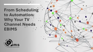 from scheduling to automation why your tv channel needs ebims