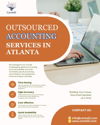 Outsourced Accounting Services in Atlanta - Centelli