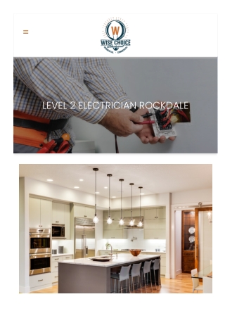 Level 2 Electrician Rockdale