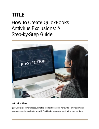 How to Create QuickBooks Antivirus Exclusions_ A Step-by-Step Guide