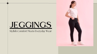 Go Colors Jeggings: The Perfect Blend of Jeans Look and Leggings Comfort