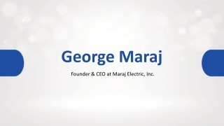 George Maraj - A Limitless Growth Explorer - New York