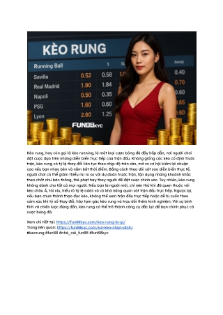 Kèo Rung Thách Thức Người Mới: Fun88 Kyc Hướng Dẫn Cược Thông Minh