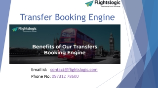 transfer booking engine