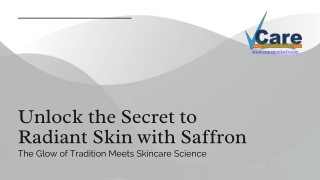 The Power of Saffron in Skincare
