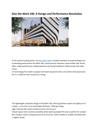 Elan The Mark 106 – Luxury Commercial Spaces in Sector 106 Gurgaon