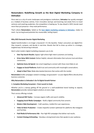 the Best Digital Marketing Company in Dehradun-Noisemakers41(1)