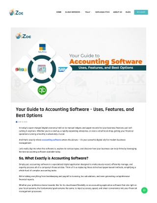 Best Accounting Software for Your Business - 2025 Guide
