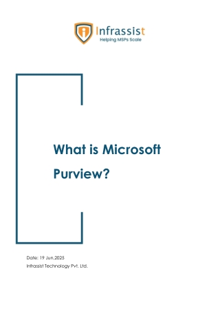 What Is Microsoft Purviews?