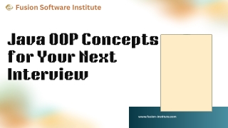 Unlock Java Interview Success: OOP Concepts Every Candidate Must Know