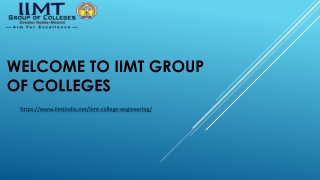 IIMT Group of Colleges – Among the Top Private Engineering Colleges in India