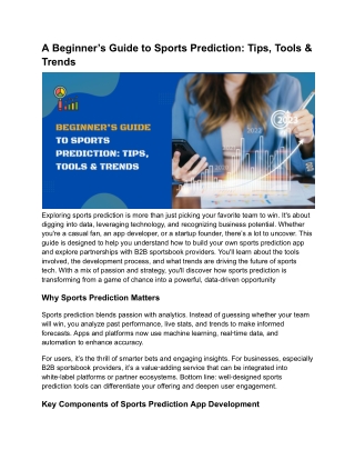 A Beginner’s Guide to Sports Prediction_ Tips, Tools & Trends