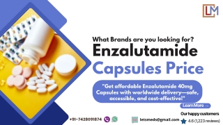 Enzalutamide Capsules Cost Metro Manila Philippines