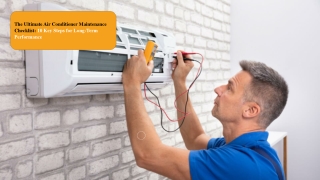The Ultimate Air Conditioner Maintenance Checklist 10 Key Steps for Long-Term Performance