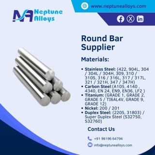 Round Bar | Grade 660 Round Bar | Alloy A286 Round Bar | Inconel X750 Round Bar