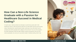 How Can a Non-Life Science Graduate with a Passion for Healthcare
