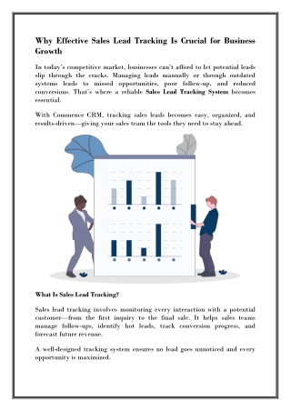CRM Software to Track and Manage Sales Leads
