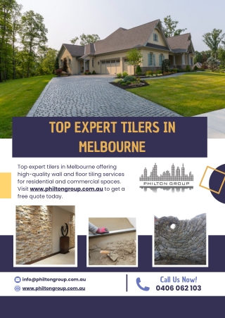 Top Expert Tilers in Melbourne - www.philtongroup.com.au