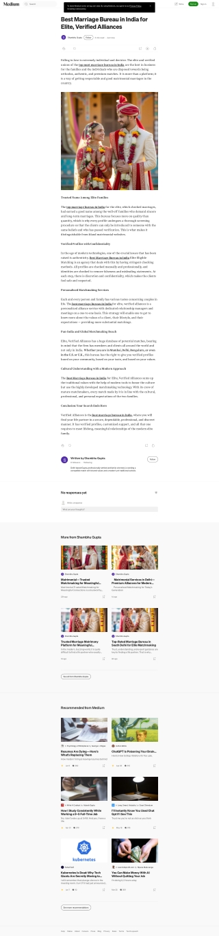 Best Marriage Bureau in India for Elite, Verified Alliances